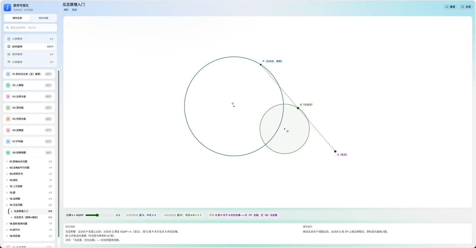 NovaMath interactive math visualization preview